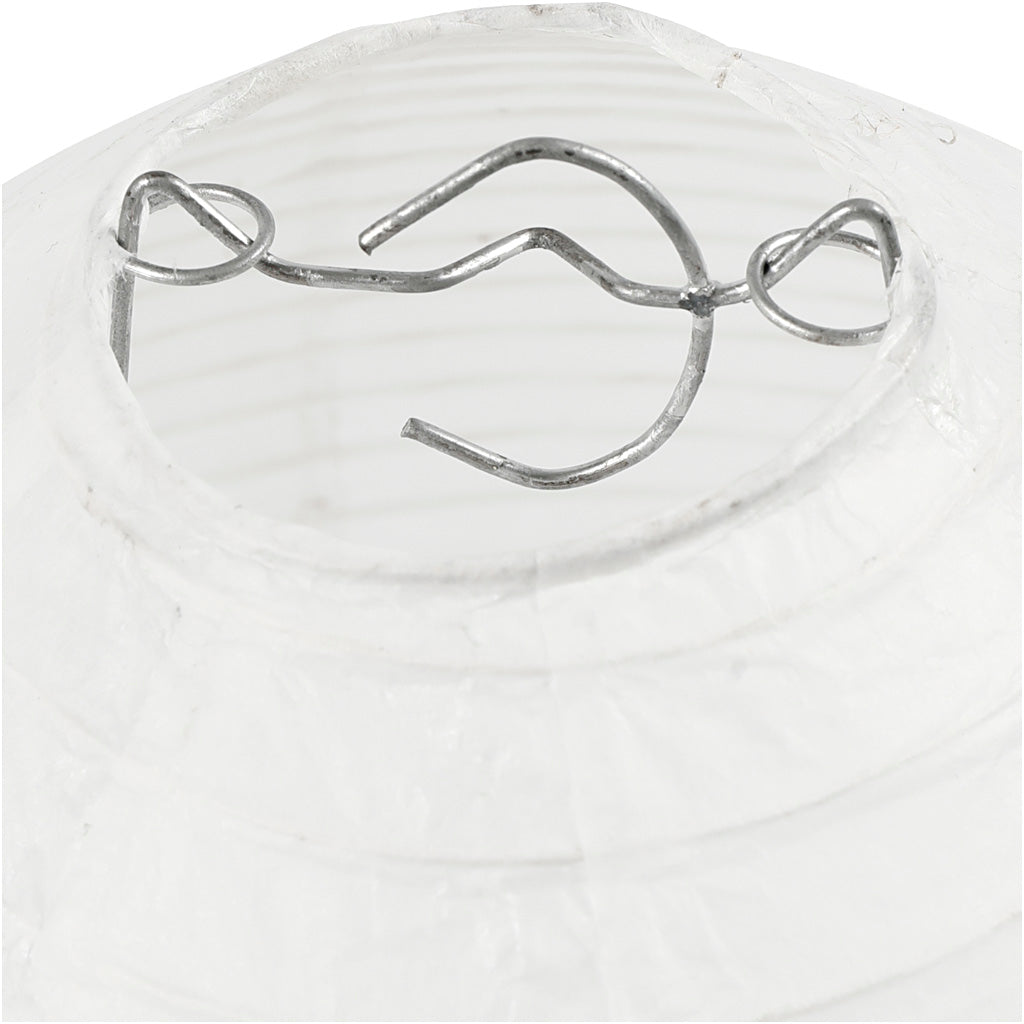 Creativ company lampe en papier de riz goutte blanche, 27cm