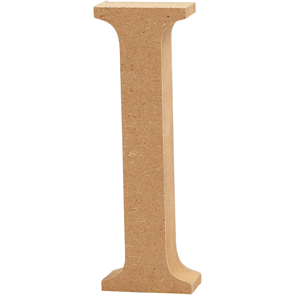 Creativ Company Lettre I MDF 8cm, 1er.