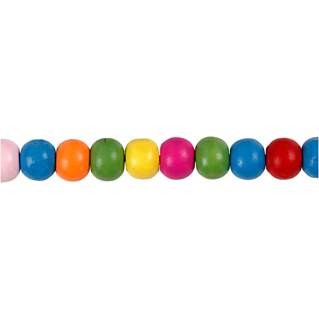 Société créative https: www.ccobby.nl wooden-beads-d-8-mm-hole-size-1-5-2-mm-ca-90-div-diverse-colours-16-gr-1-box