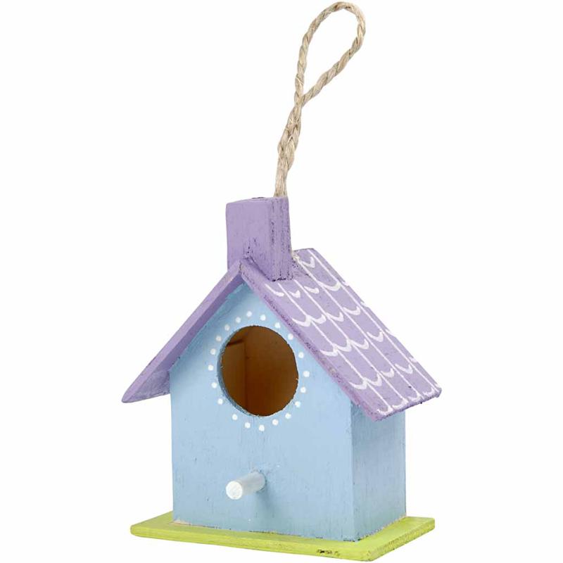 Entreprise créative https: www.ccobby.nl birdhouse-h-7-cm-6-piece-1-box