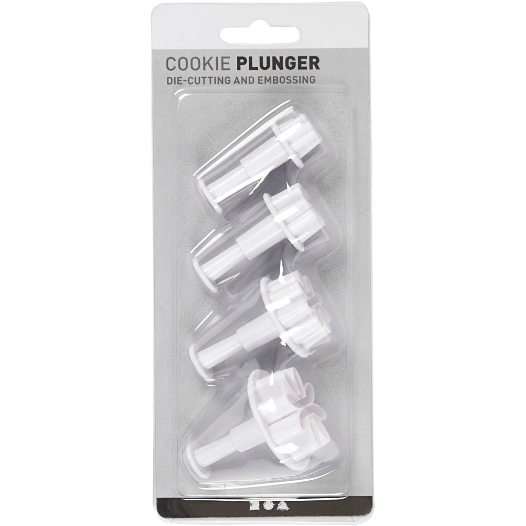 Société créative https : www.ccobby.nl formes découpées-avec-stamp-flower-d-2-3-2-8-3-6-4-4-cm-white-4-piece-1-box