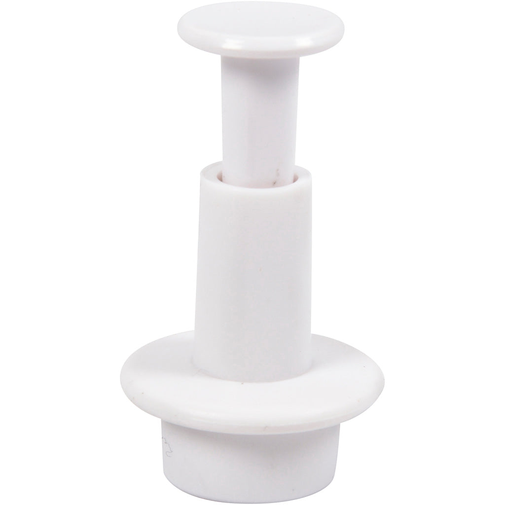 Société créative https : www.ccobby.nl formes découpées-avec-stamp-circle-d-1-1-1-3-1-7-cm-white-3-piece-1-box