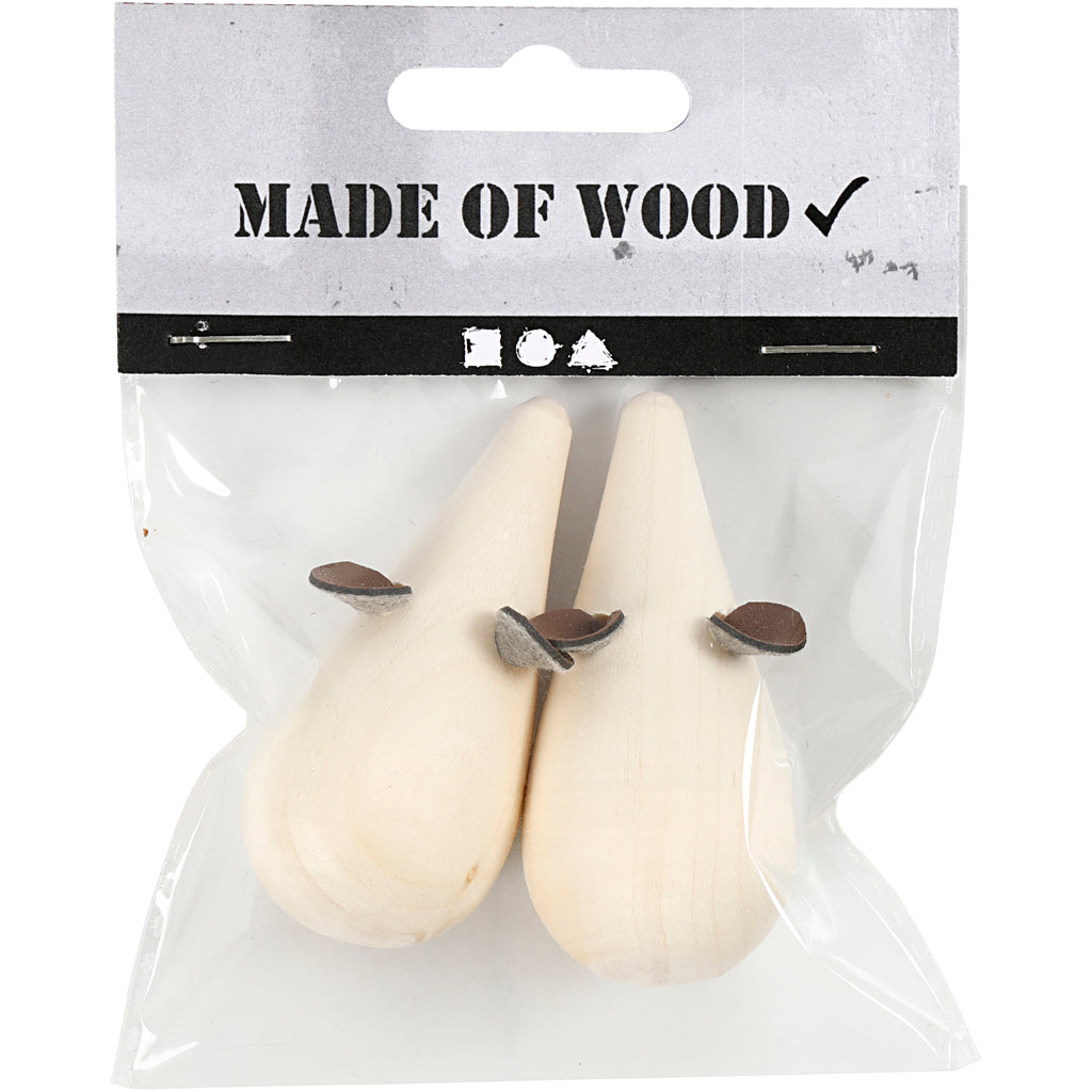 Société créative https : www.ccobby.nl mouse-l-6-5-cm-d-3-5-cm-2-piece-1-box