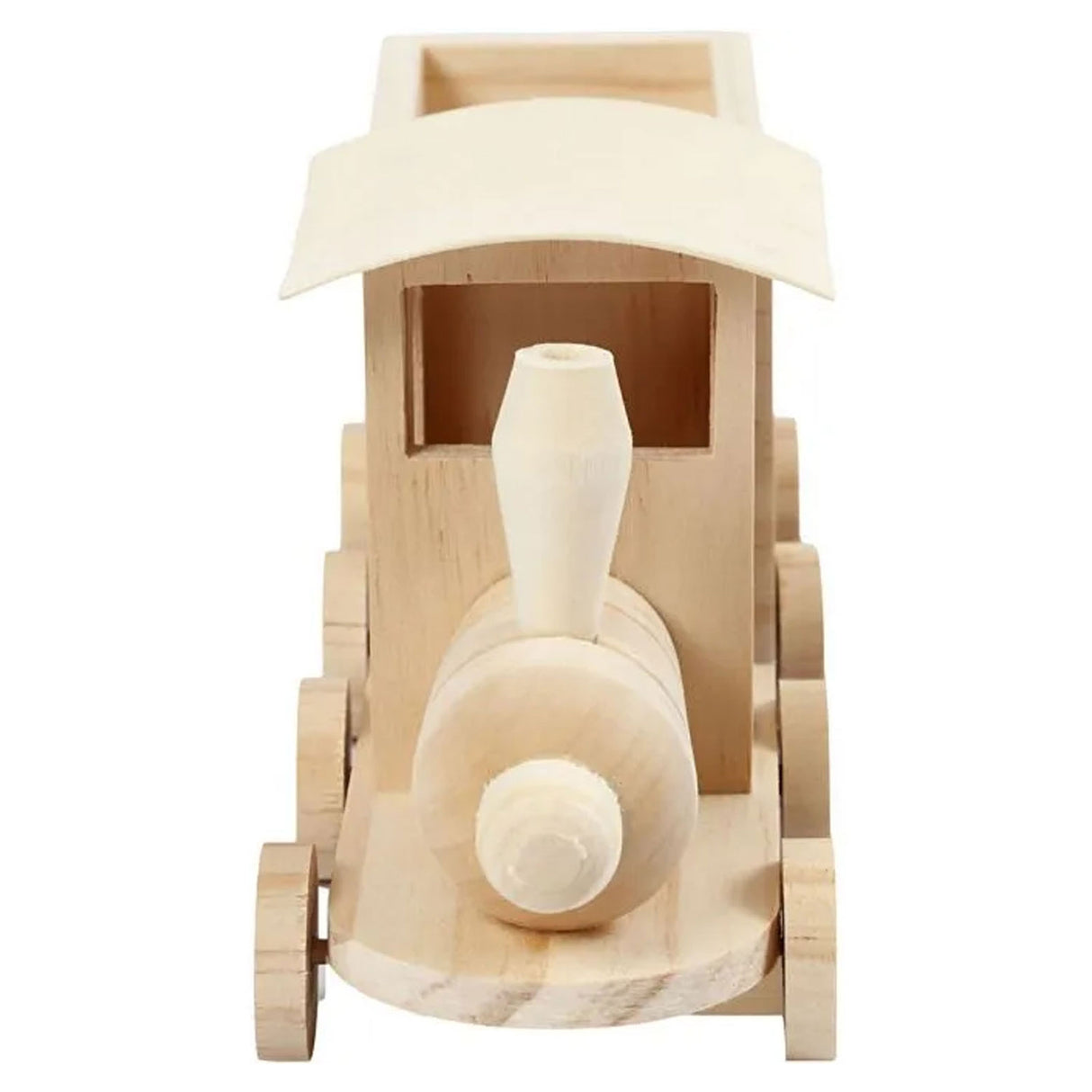 Train en bois d'entreprise créative avec wagon
