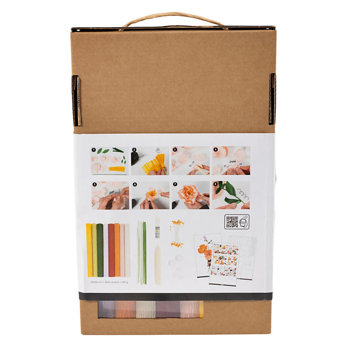 Entreprise créative https: www.ccobby.nl starter-hobbyset-crepepaper-diverse-colors-1-box