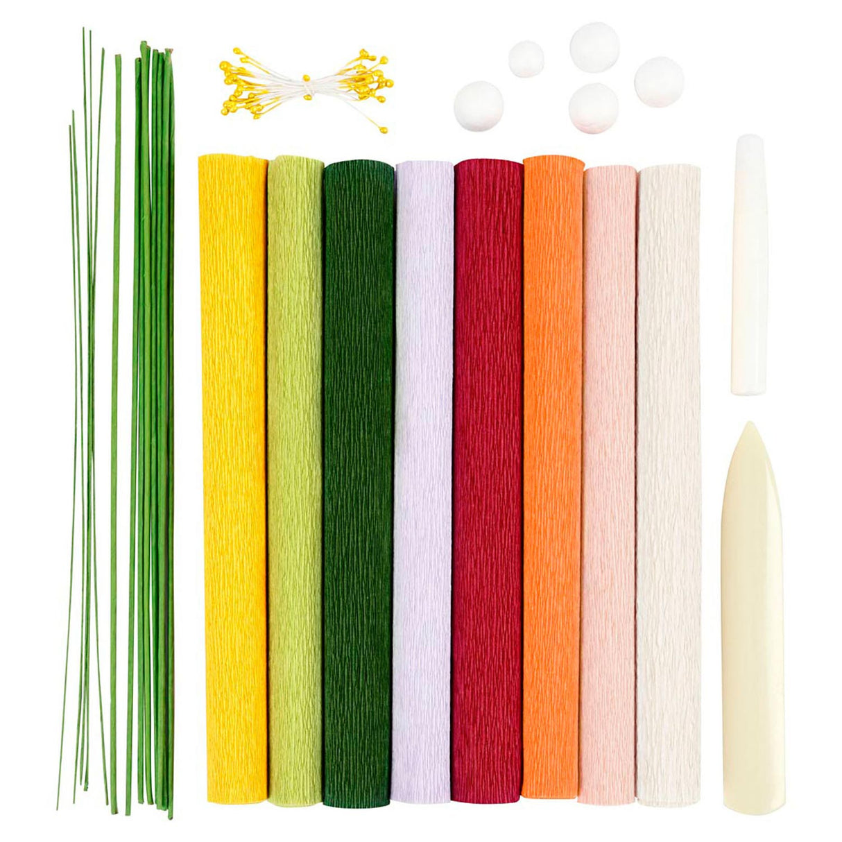 Entreprise créative https: www.ccobby.nl starter-hobbyset-crepepaper-diverse-colors-1-box