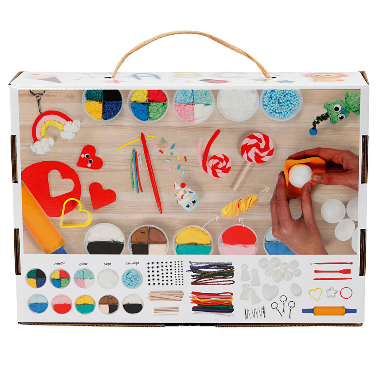 Entreprise créative https: www.ccobby.nl foam-clayr-en-silk-clayr-set-diverse-colours-1-set