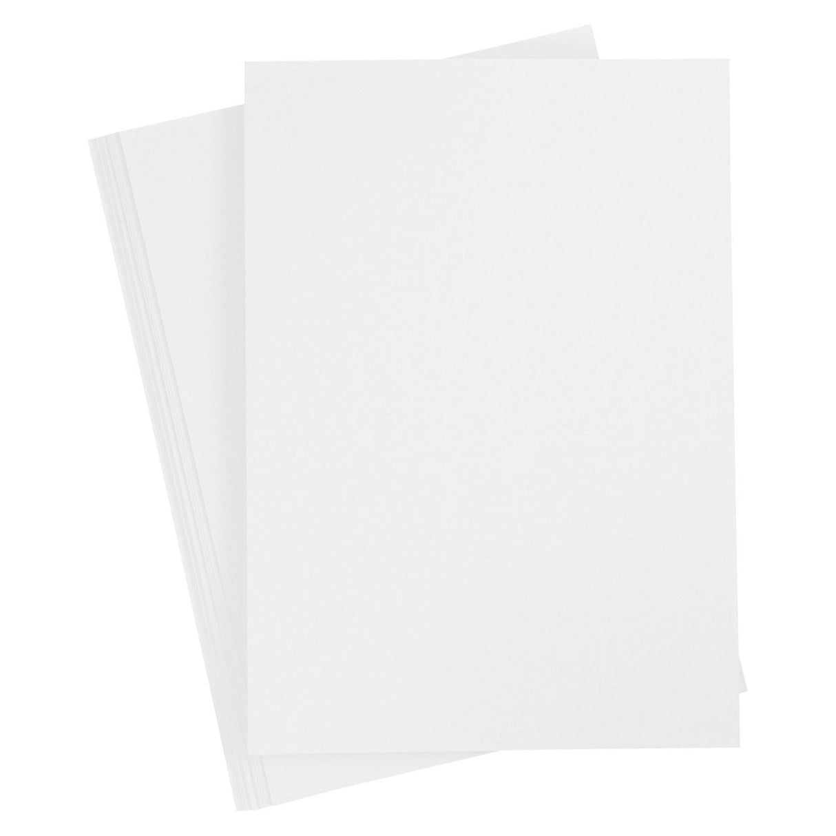 Creativ Company Craft Cardboard, Blanche-Neige, A4, 20 feuilles
