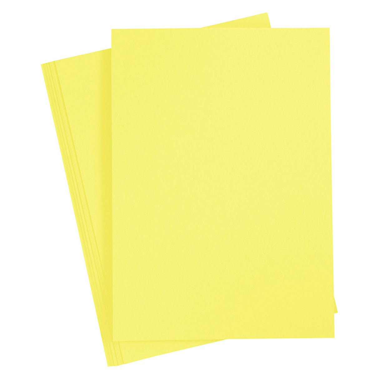 Carton coloré de l'entreprise Creativ, jaune canari, A4, 20 feuilles