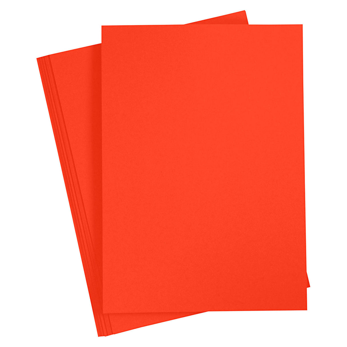 Carton coloré Creativ company, a4, feuille 210x297 mm, 180 gr, rouge, 20 feuilles 1 boîte