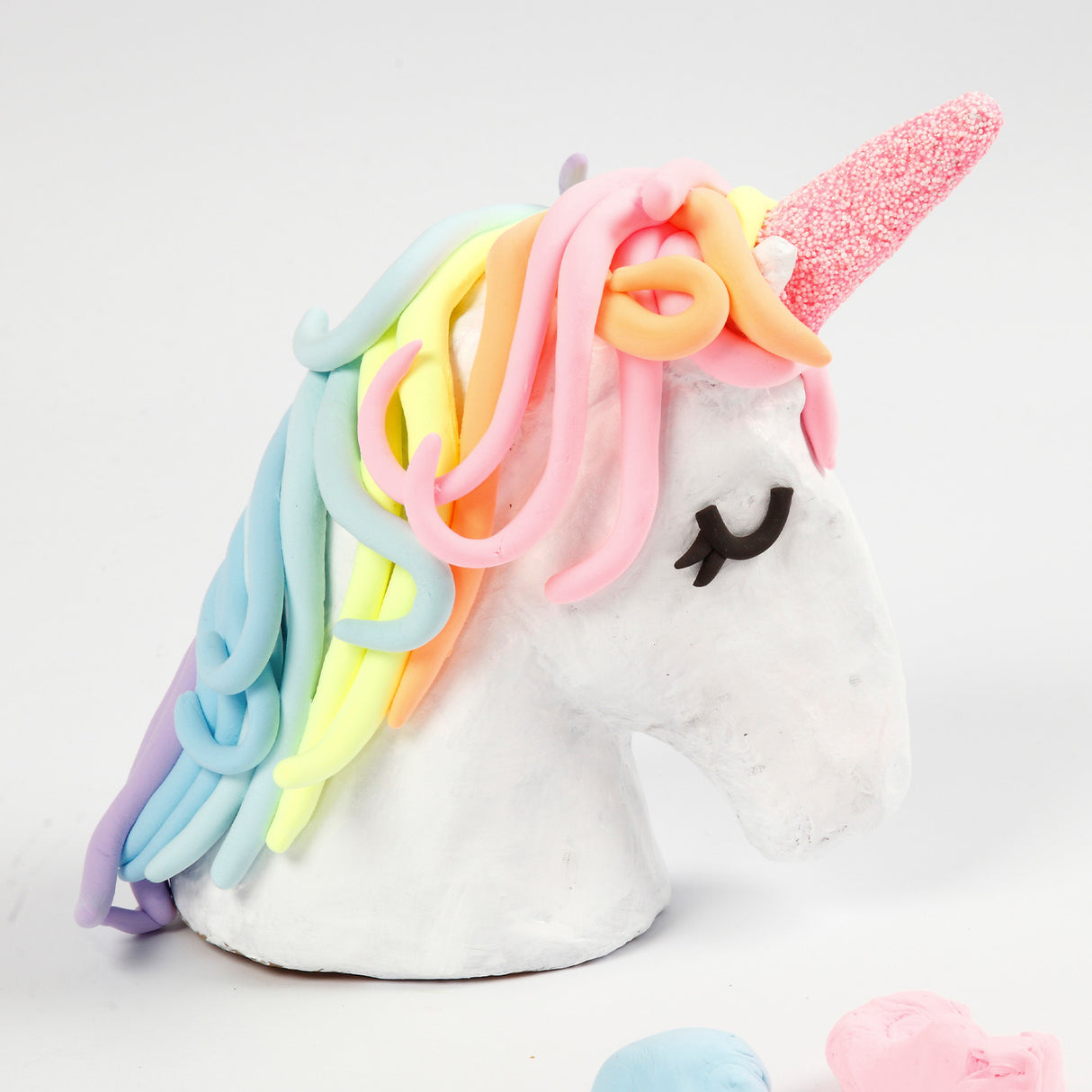 Creativ company tête de licorne papier mâché