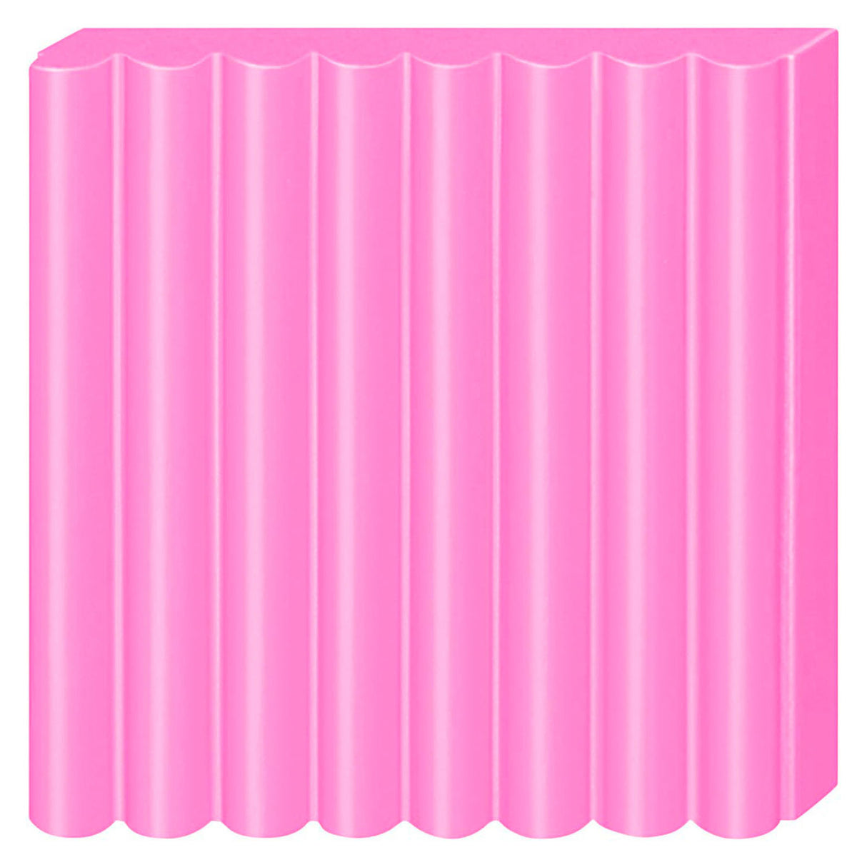 Pâte à modeler effet Fimo rose fluo, 57gr