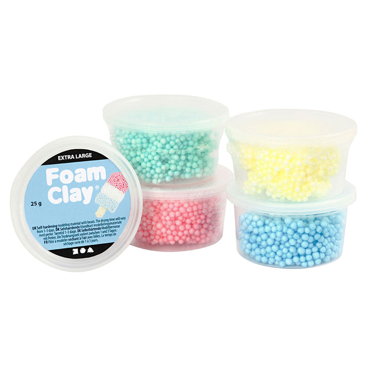 Société créative https: www.ccobby.nl foam-clay-extra-large-diverse-colours-5x25-gr-1-doos