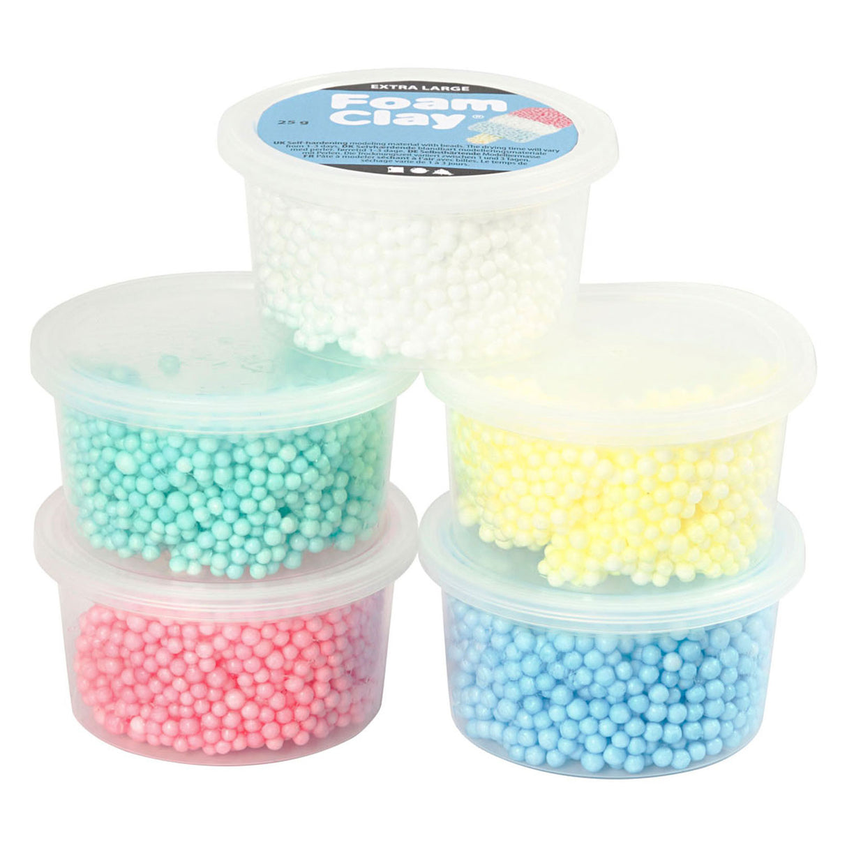 Société créative https: www.ccobby.nl foam-clay-extra-large-diverse-colours-5x25-gr-1-doos