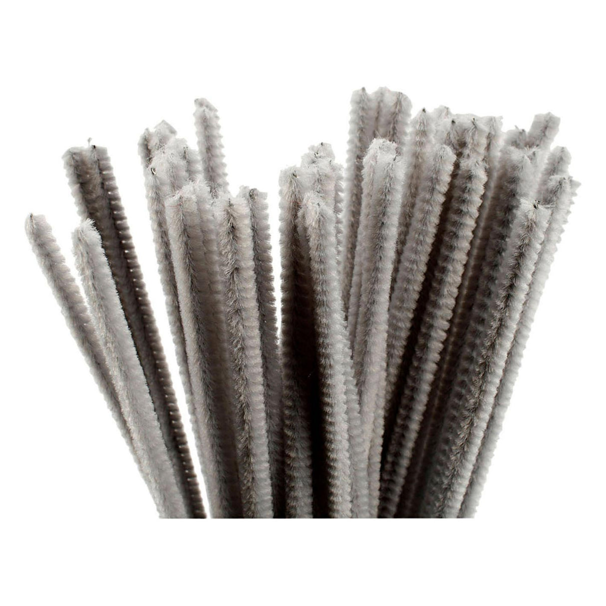 Creativ company chenille gris 30cm, 50 pcs.