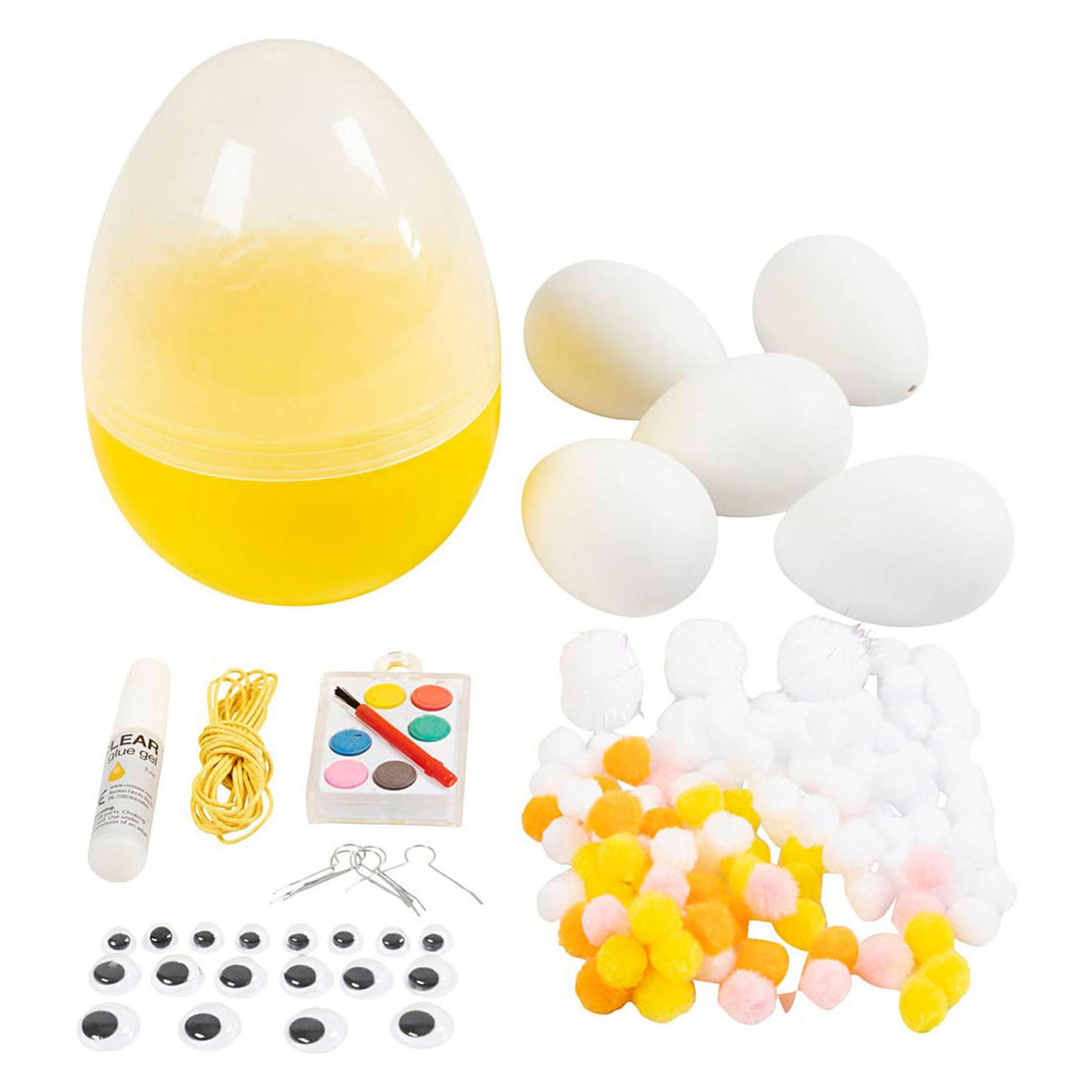 Entreprise créative https : www.ccobby.nl creative-box-Easter-egg-h-14-cm-d-11-cm-1-piece