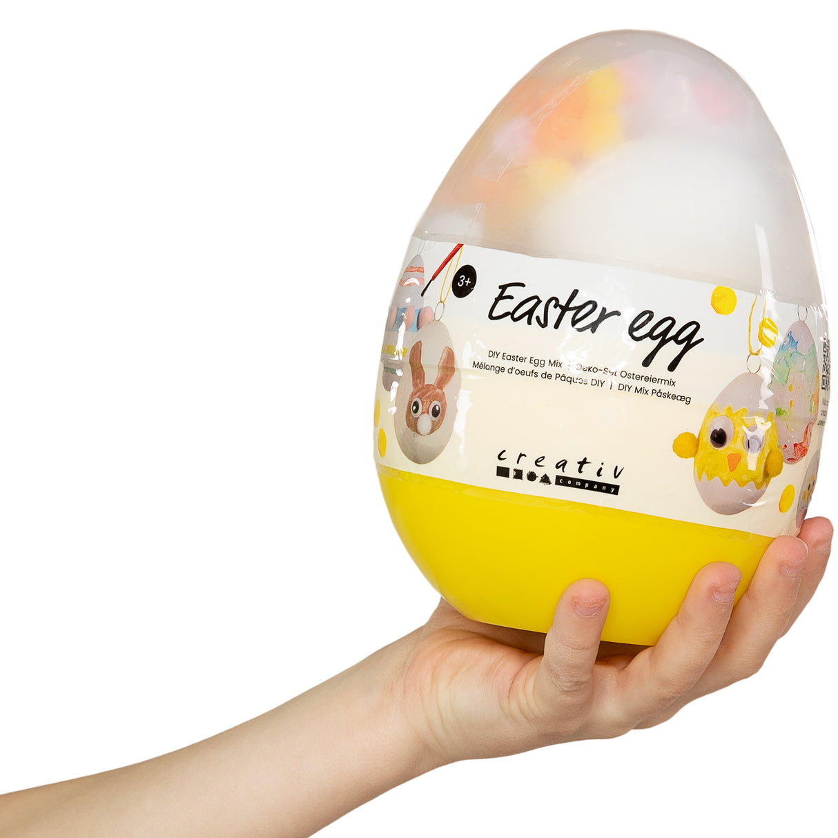 Entreprise créative https : www.ccobby.nl creative-box-Easter-egg-h-14-cm-d-11-cm-1-piece