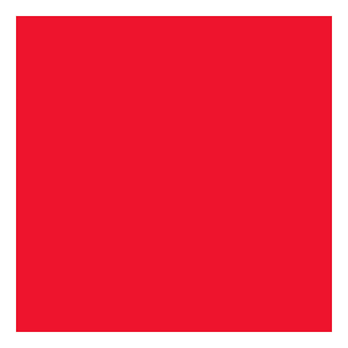 Creativ Company Paper de tissu rouge 10 feuilles 14 gr, 50x70cm