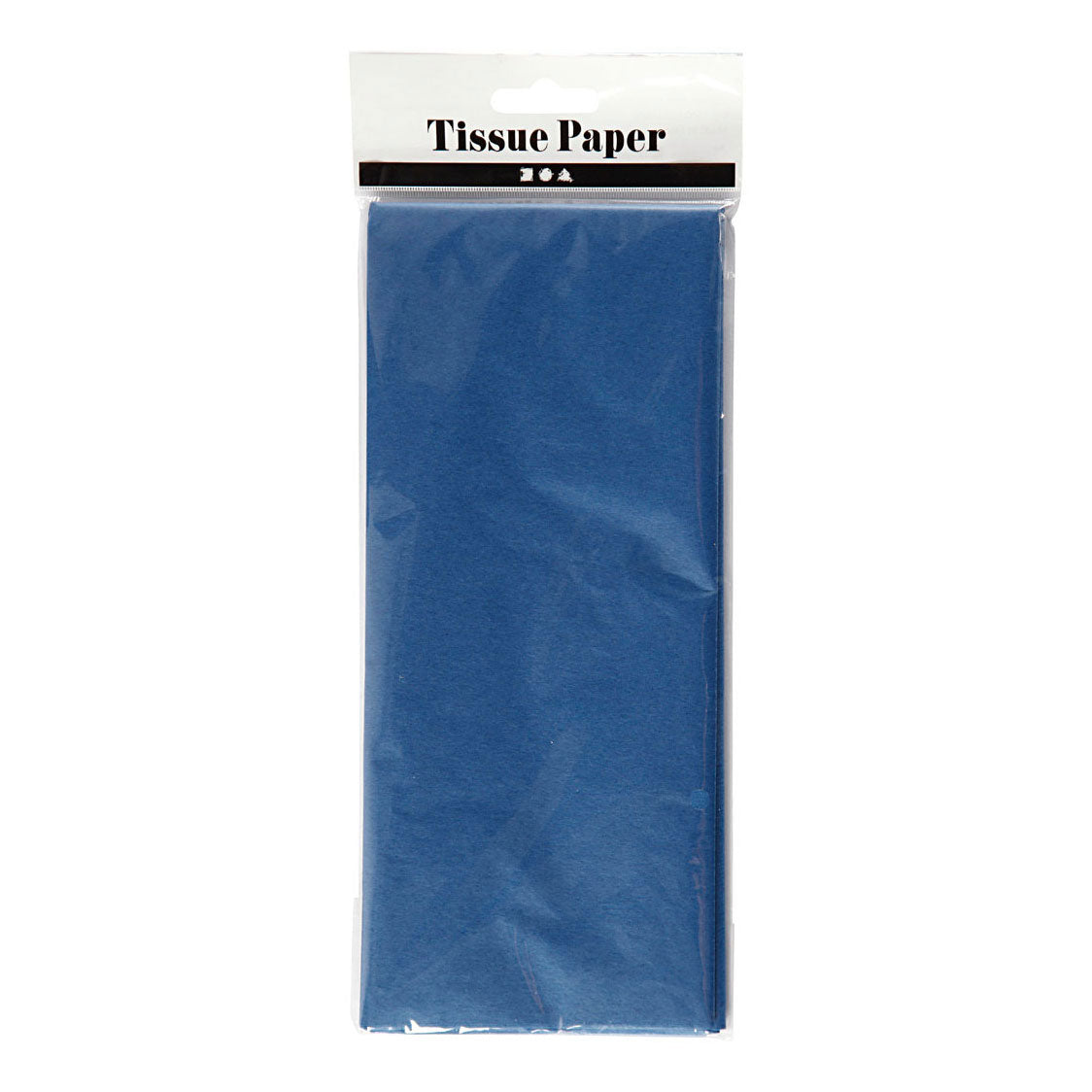 Creativ Company Paper de tissu bleu 10 feuilles 14 gr, 50x70cm