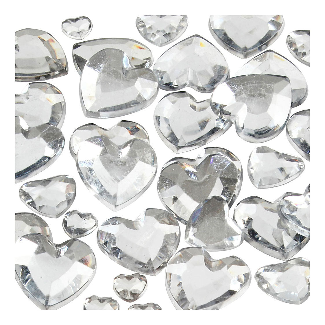 Société créative https : www.ccobby.nl strass-taille-6-10-14-mm-argent-252-pièces-1-boîte