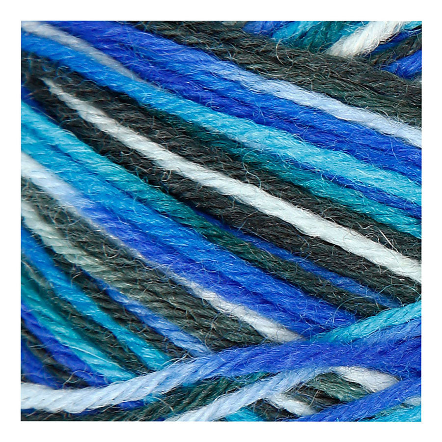 Creativ Company chaussette en fil bleu turquoise, 200 cm