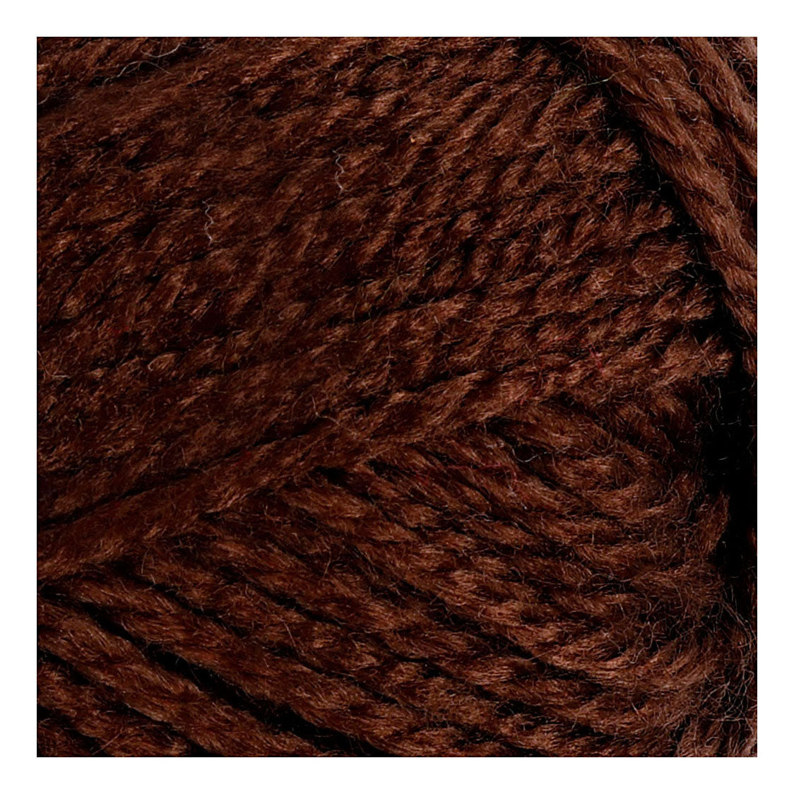 Creativ Company Fantasia acrylic yarn Brown, 80m