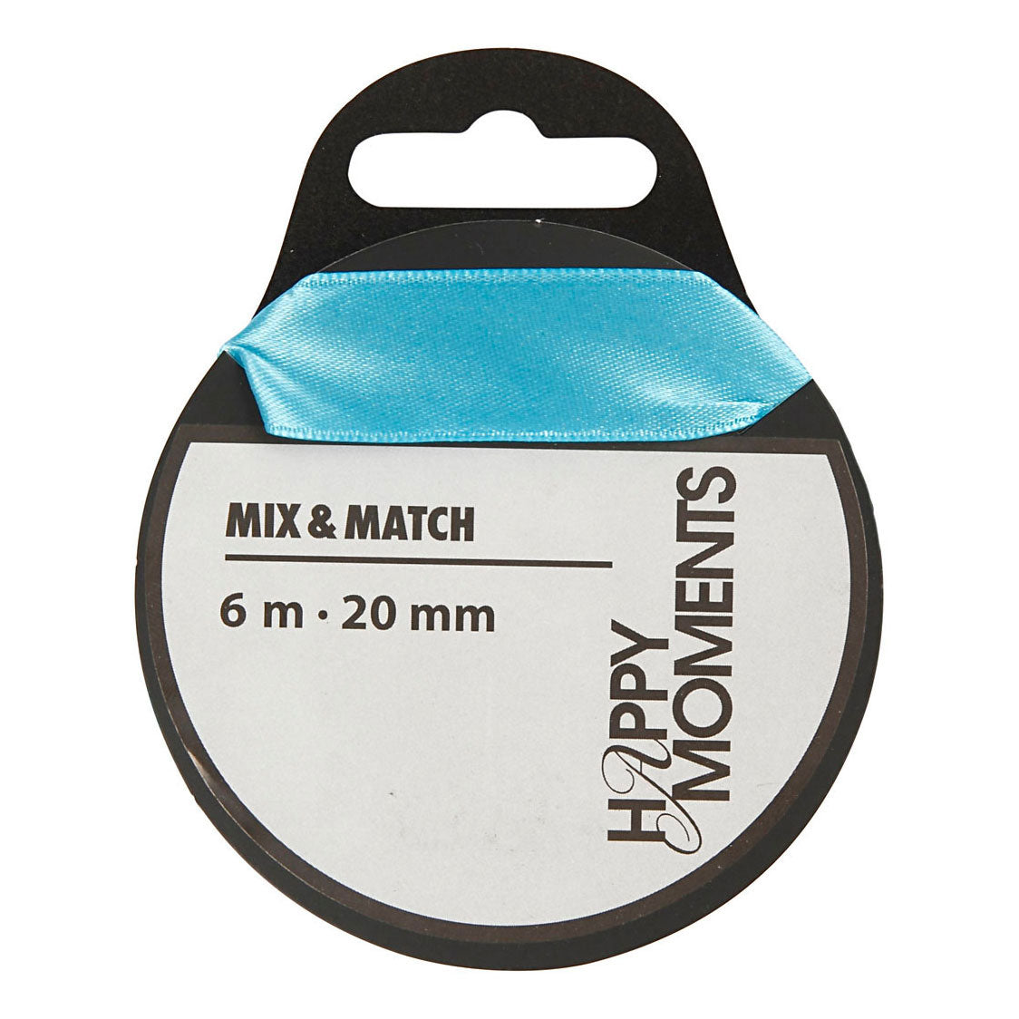 Creativ Company Satin Ribbon clair bleu, 15m