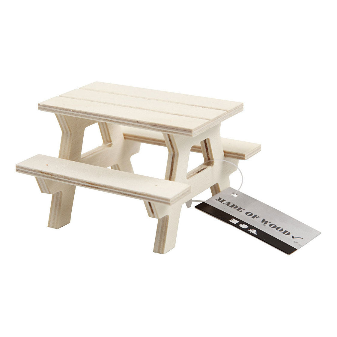 Entreprise créative https : www.ccobby.nl banc de pique-nique-h-5-5-cm-l-8-cm-w-8-cm-1-piece