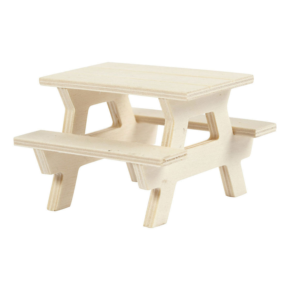 Entreprise créative https : www.ccobby.nl banc de pique-nique-h-5-5-cm-l-8-cm-w-8-cm-1-piece