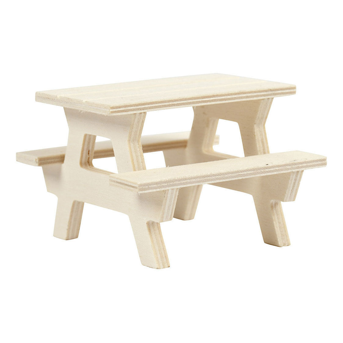 Entreprise créative https : www.ccobby.nl banc de pique-nique-h-5-5-cm-l-8-cm-w-8-cm-1-piece