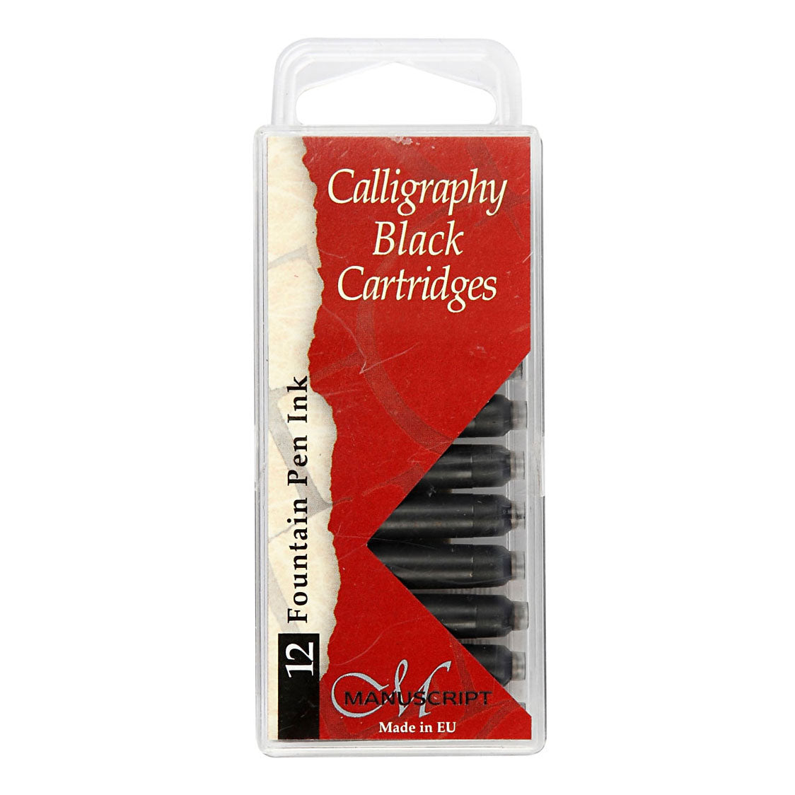Crétiv Company Calligraphy Fillings Black, 12st.
