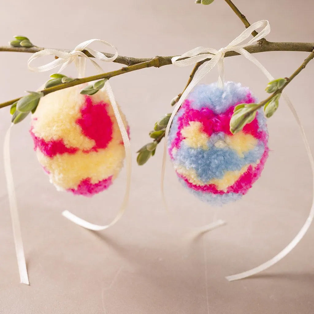 Creativ company mini hobby set oeuf pompon, 2 pcs. Pâques