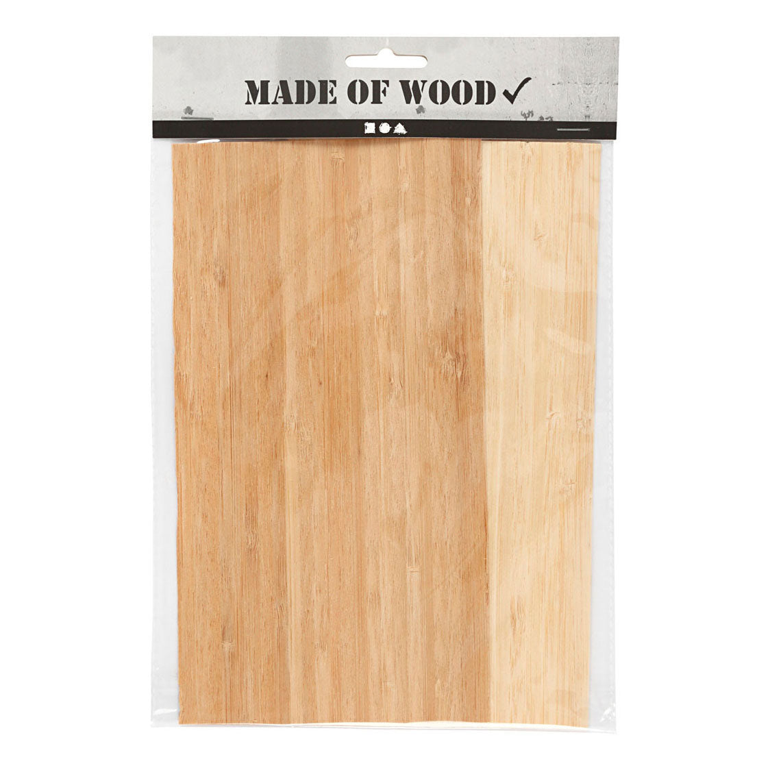 Creativ Company Bamboo Veneer, 2 feuilles
