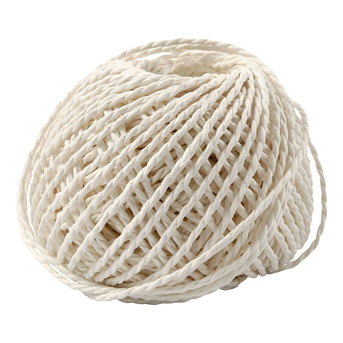 Creativ Company Paper Yarn blanc, 40m