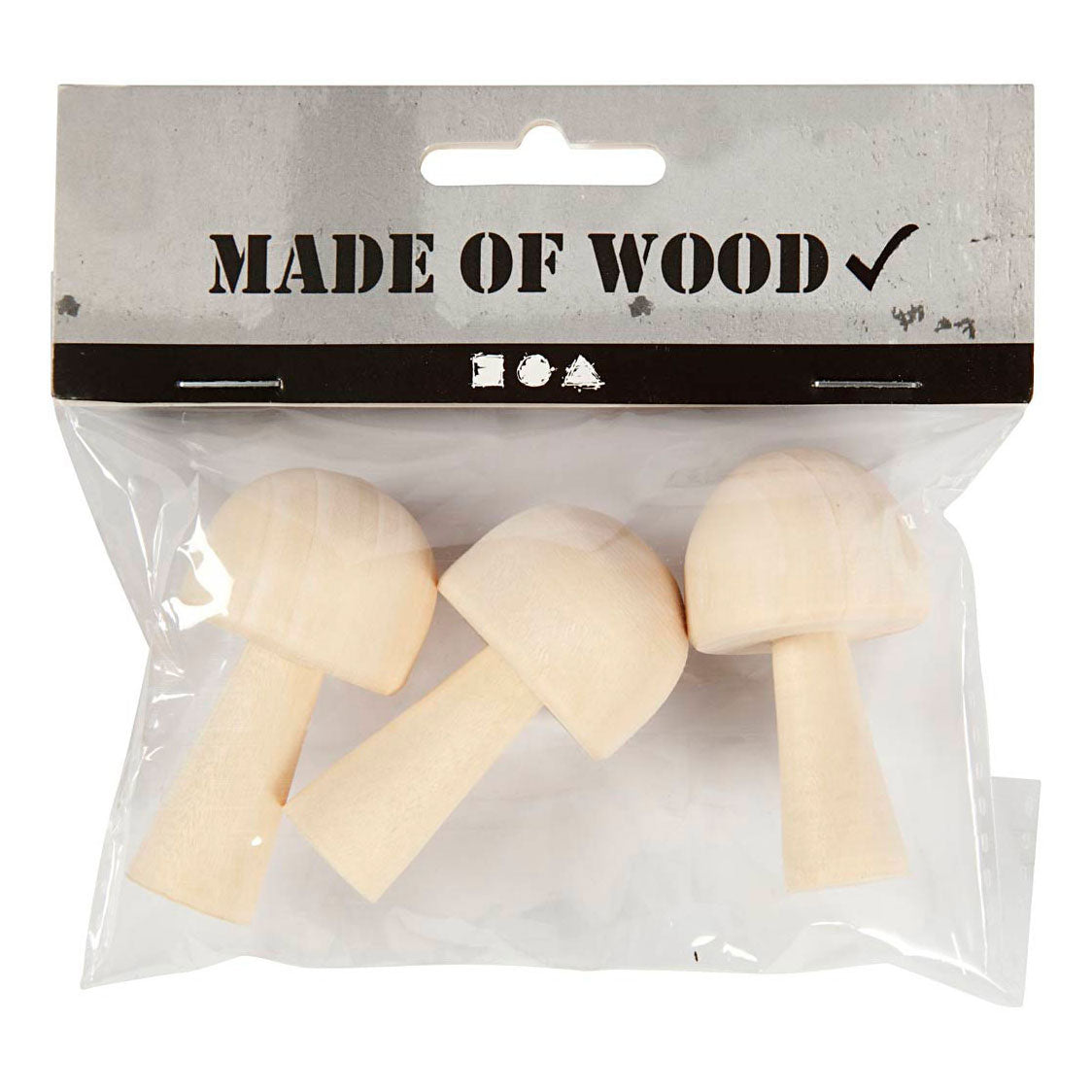 Société créative https : www.ccobby.nl champignon-h-5-2-cm-d-2-9-cm-3-piece-1-box