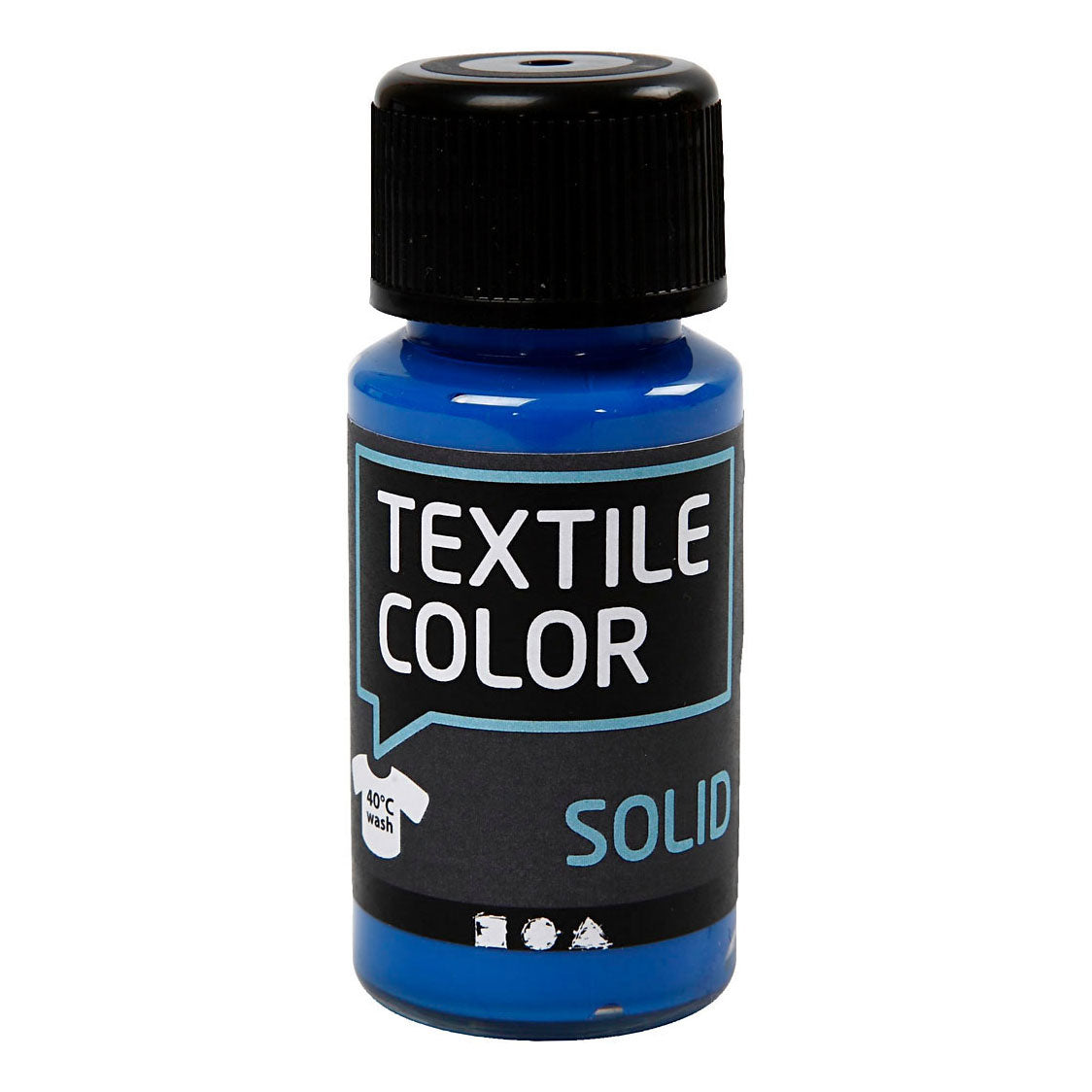 Creativ Company Couleur textile couvrant la peinture textile - bleu brillant, 50 ml
