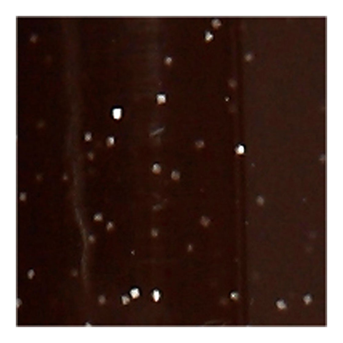 Crétiv Company Glass and Porcelain Démarrage des paillettes semi-couverture - Brown