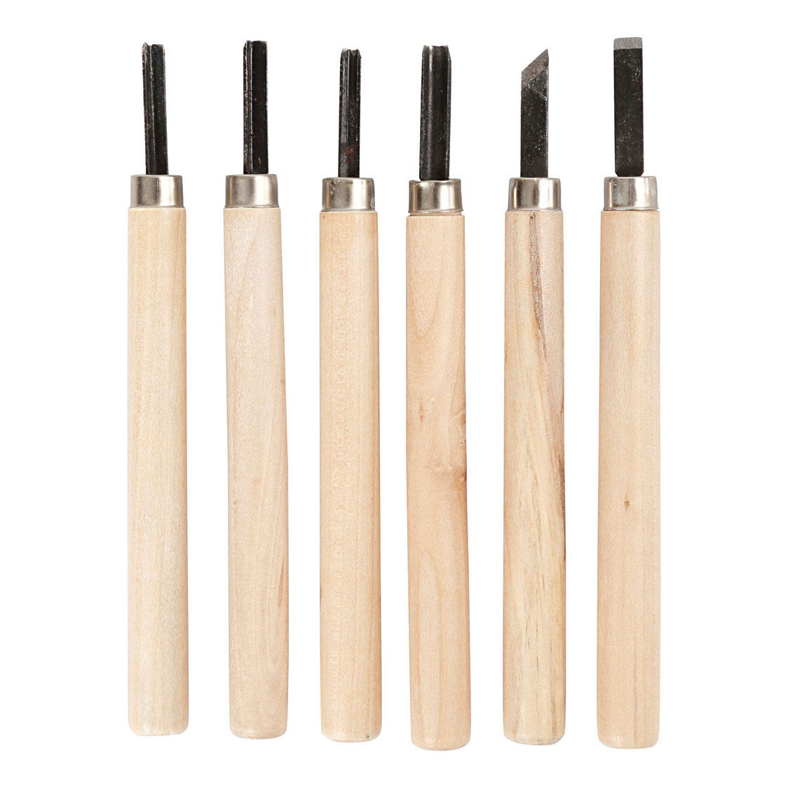 Société créative https : www.ccobby.nl ensemble de sculpture sur bois-6-pièces-1-boîte