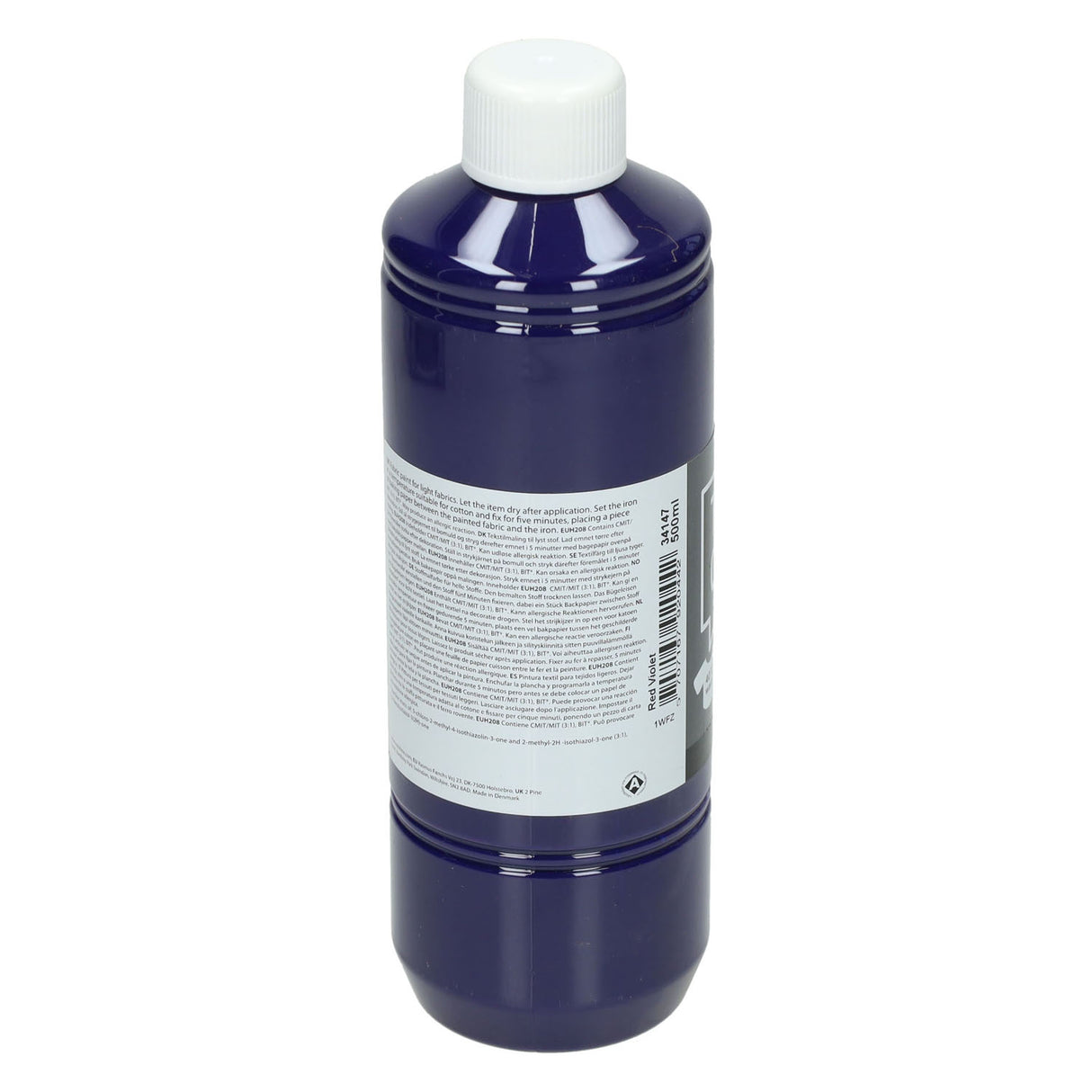 Creativ Company Textile Couleur semi-covergin peinture textile - rouge violet, 500 ml