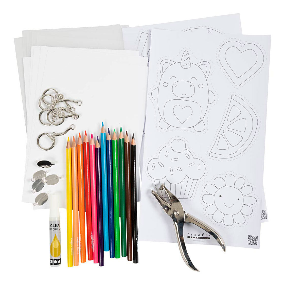 Société Creativ https : www.ccobby.nl creative-box-shrink-foil-sheets-accessories-1-box