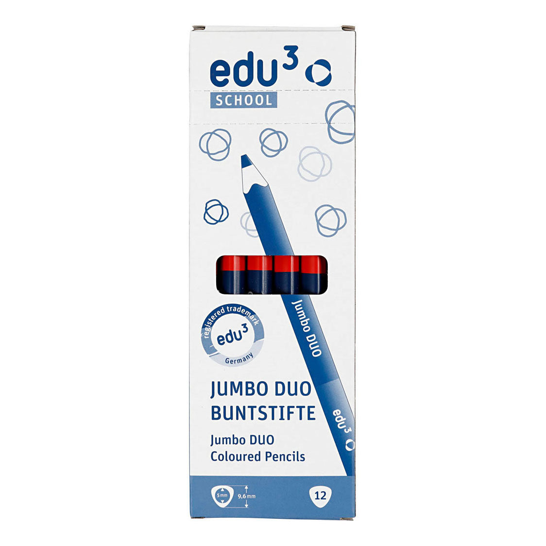Crayon de démarrage Edu de Creativ Company, 12 pcs.