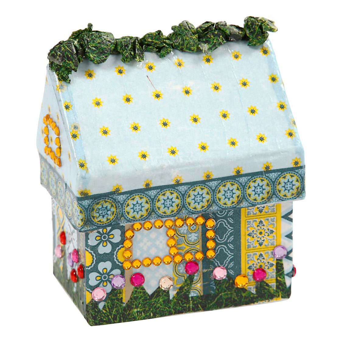 Maisons d'entreprise Creativ, h : 10,5 cm, dimensions 6x8,5 cm, 4 pièces 1 carton