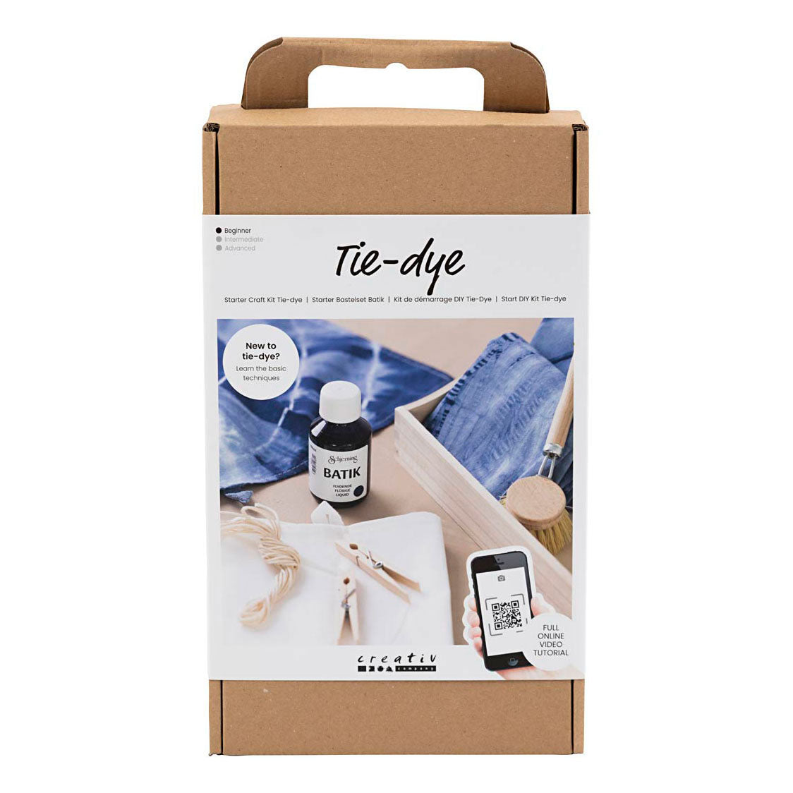 Creativ company starter hobby set batik tie-dye