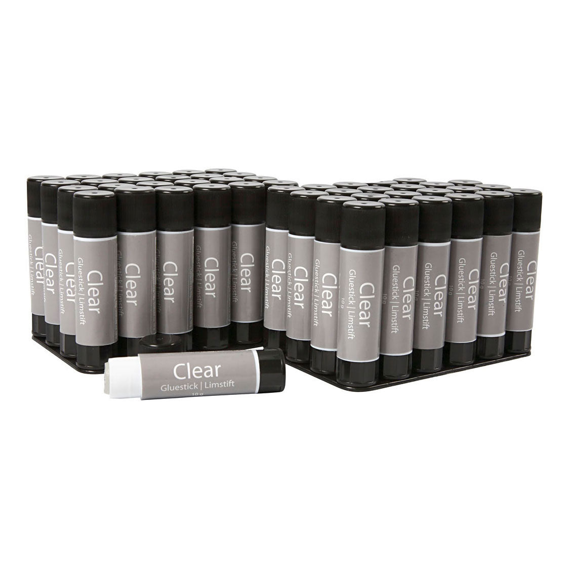 Société créative https: www.ccobby.nl transparent-glue-stick-round-10-gr-48-piece-1-box