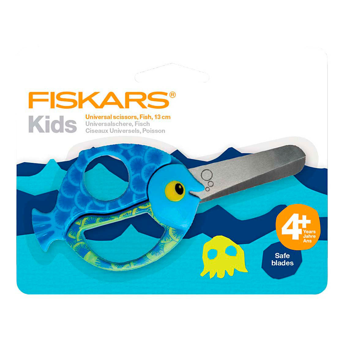 Entreprise créative https: www.cchobby.nl fiskars-ciseaux-enfants-avec-motif-animal-poisson-l-13-cm-1-pièce