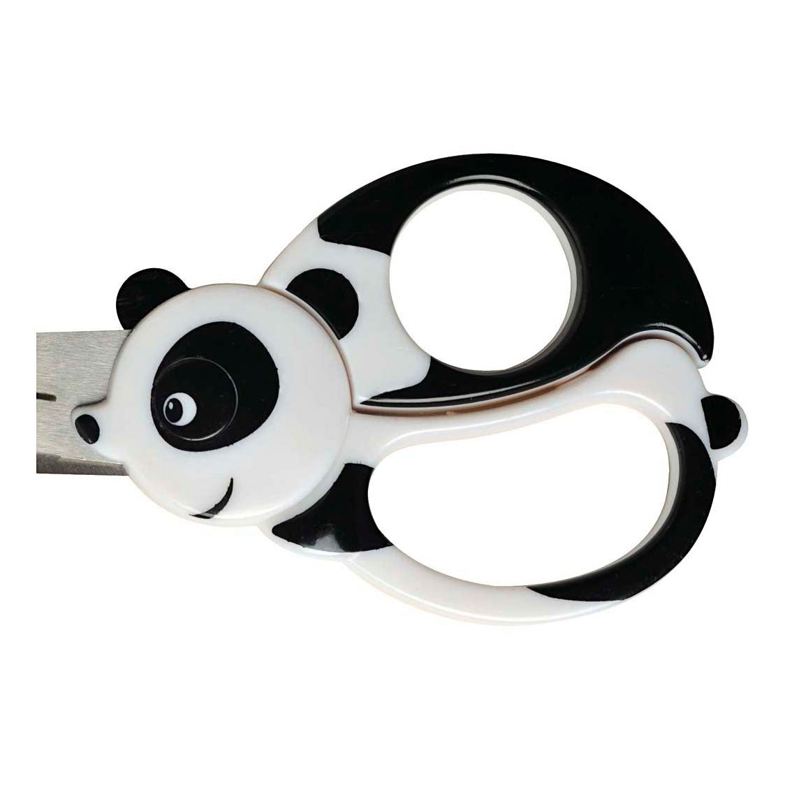 Creativ company fiskars ciseaux pour enfants avec motif animal, panda, L : 13 cm, 1 pièce
