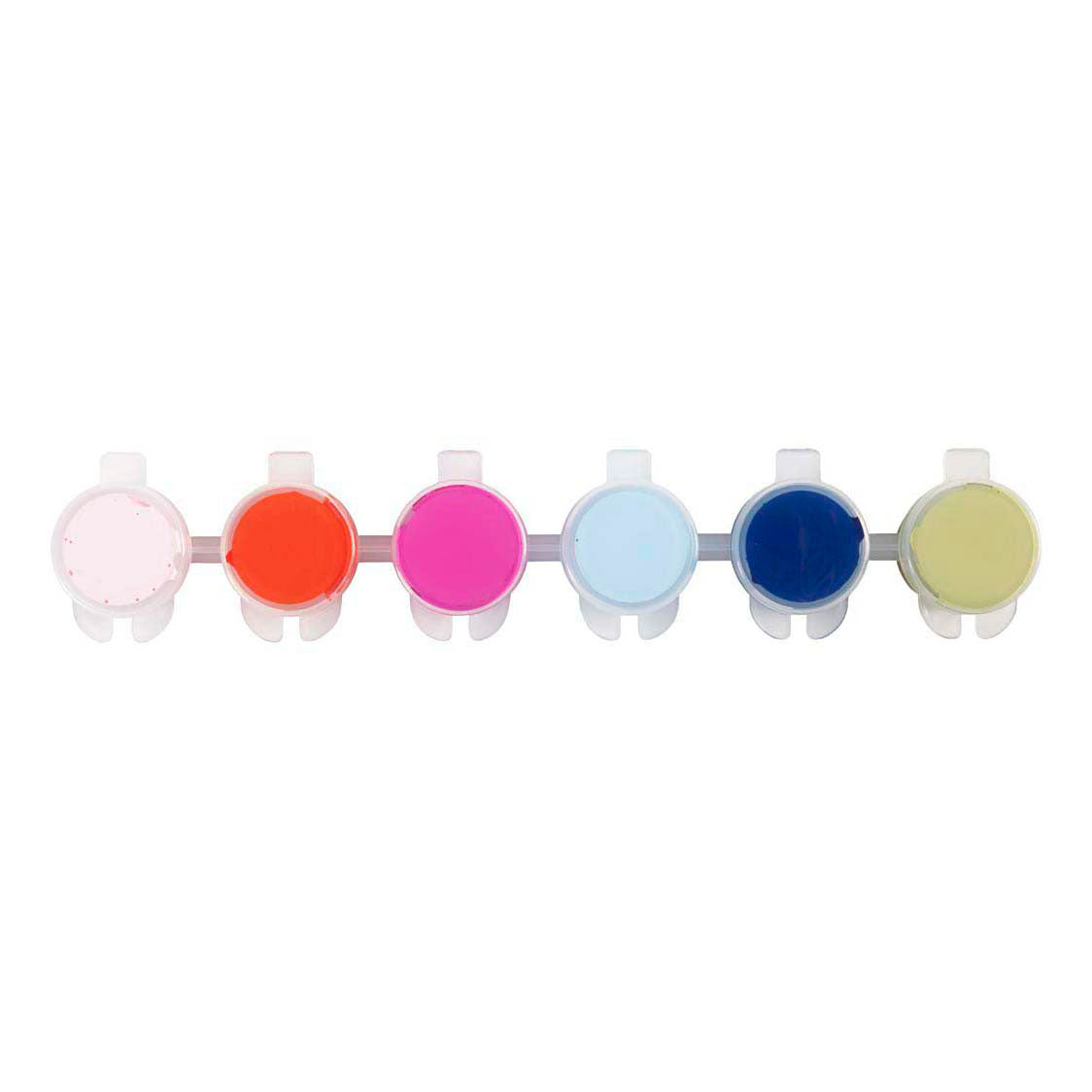Creativ company plus color peinture acrylique, couleurs fortes, 6x5 ml 1 boîte