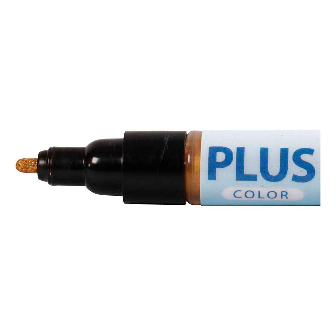 Marqueur de couleur Plus, l : 14,5 cm, largeur de trait 1-2 mm, or, 5,5 ml, 1 pièce