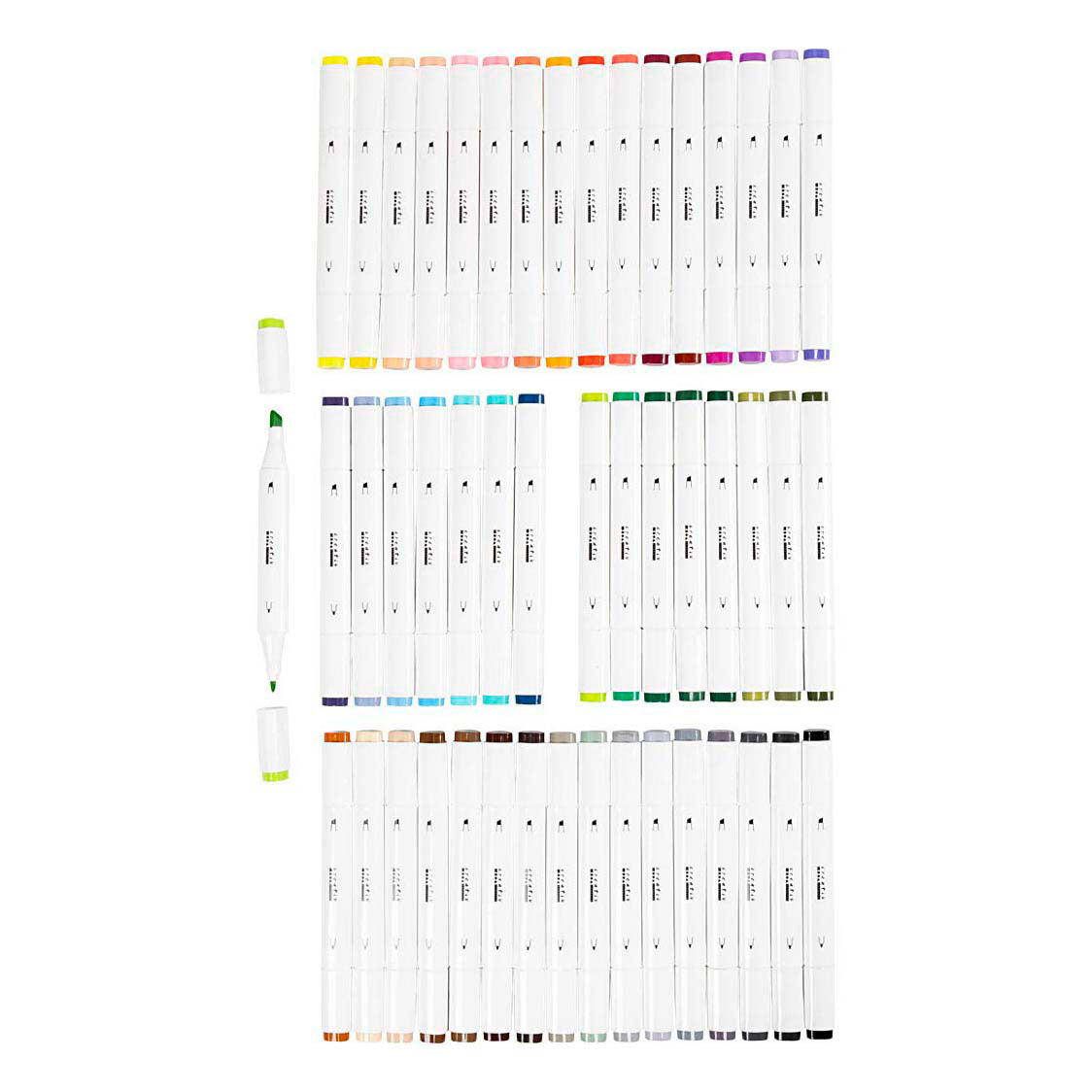 Société créative https : www.ccobby.nl marqueur de dessin-épaisseur de ligne-1-8-mm-standard-colours-48-piece-1-box