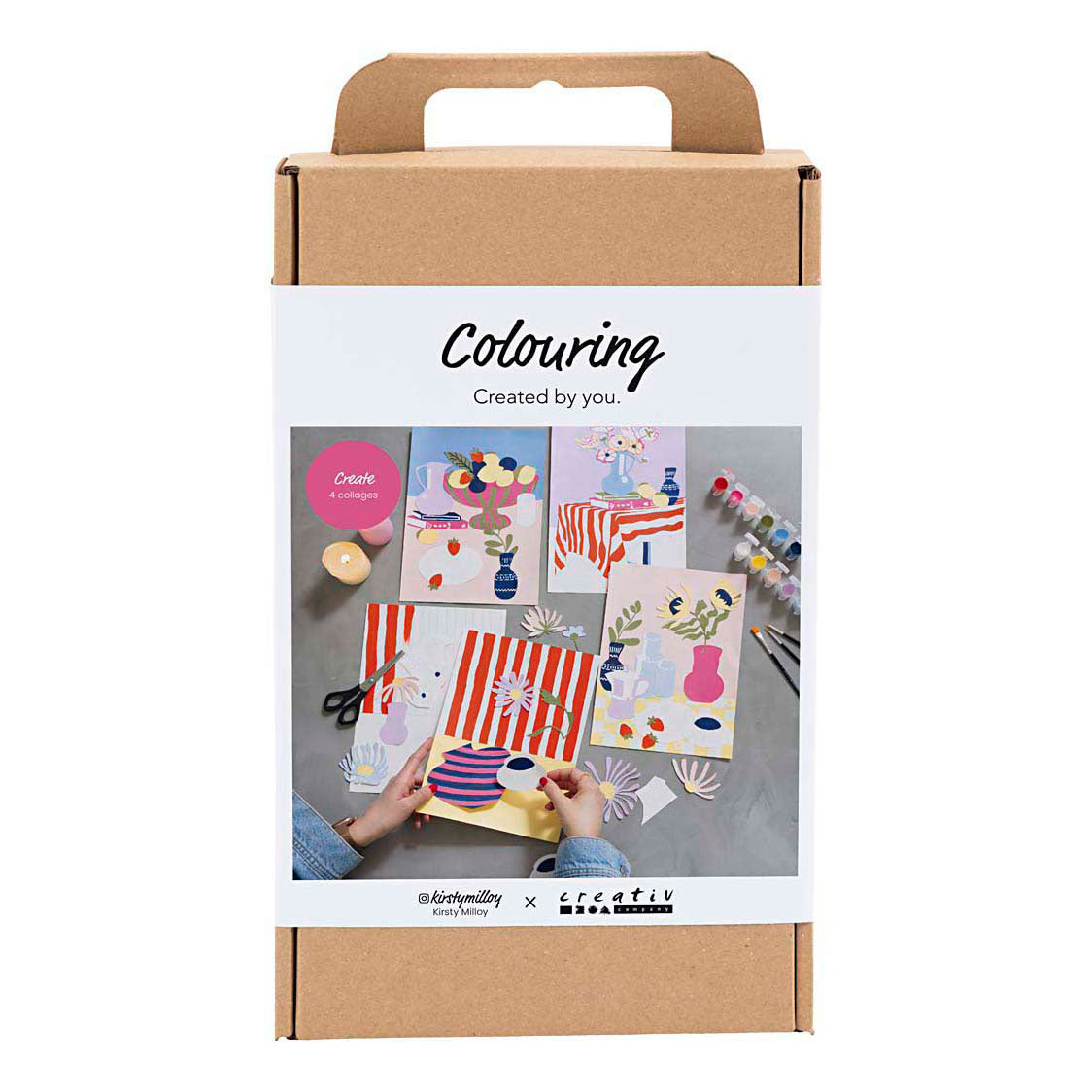 Entreprise créative https: www.ccobby.nl hobbyset-kleur-collage-1-doos